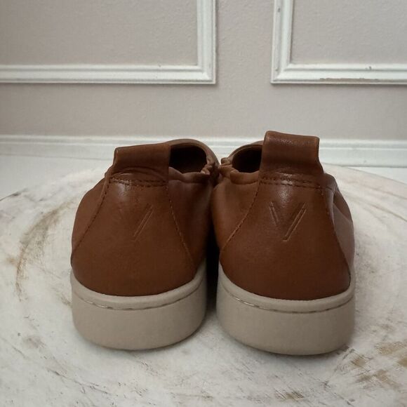 Vionic Uptown Ballet Shoes Womens Size 6 Brown Slip On Comfort Loafer Office - Picture 6 of 8